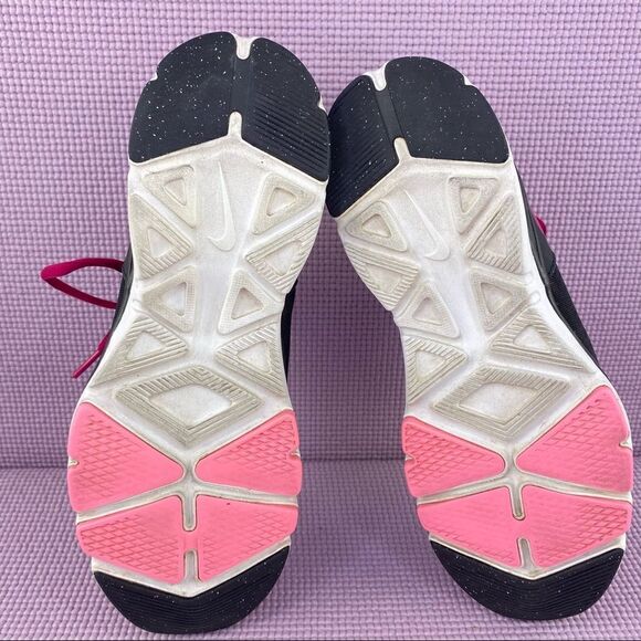 Nike Flex Trainer 2 TR2 Women’s Running Shoes Black Pink Size 8 511332-015 - Picture 10 of 11